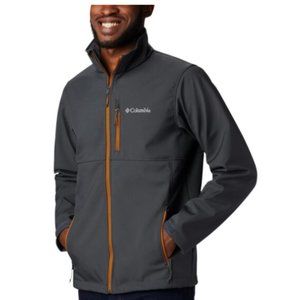 Columbia mens Ascender softshell front zip jacket shark XL - 10, S -3